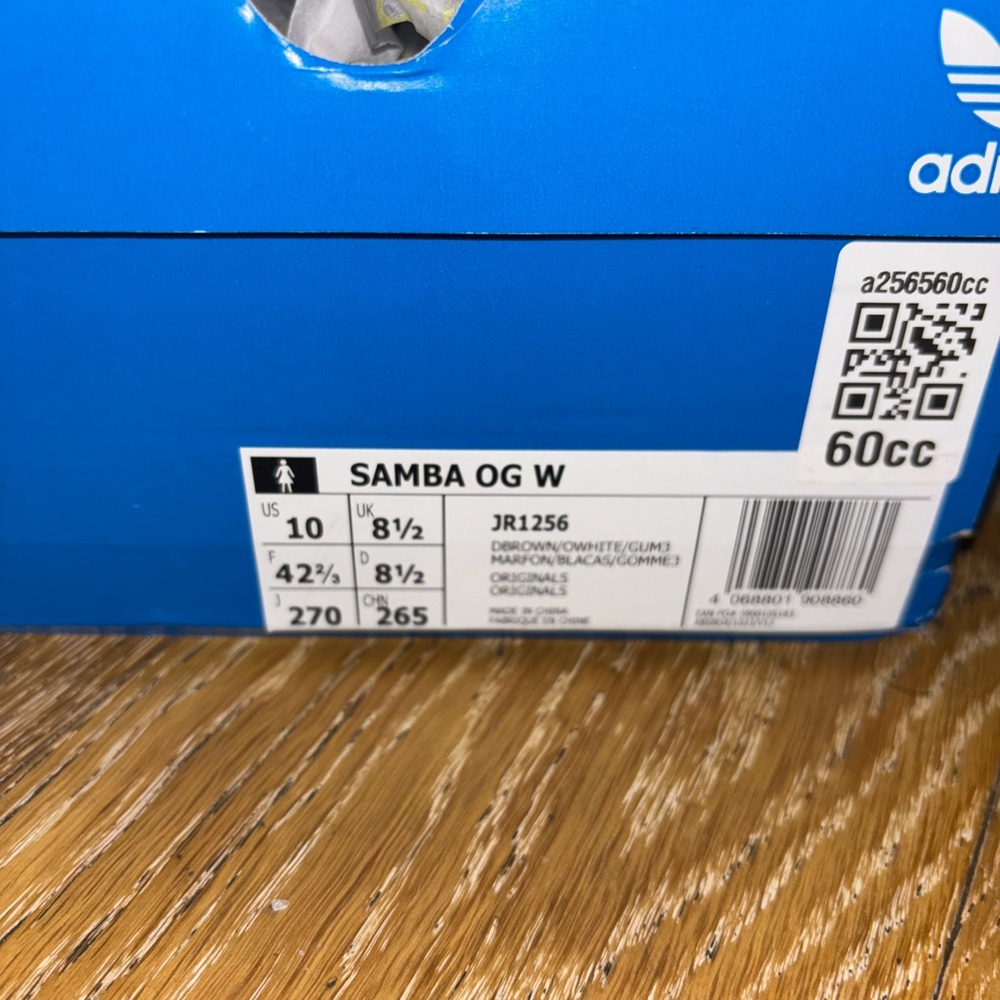 SOLD Adidas Women's Cow Print Sneakers - Black and White - Picture 4 of 5